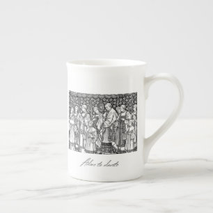 Adoro te Devote Bone China Mug