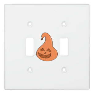 Adorobale Pumpkin Light Switch Cover