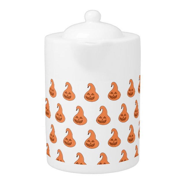Adorobale Pumpkin Teapot (Front)