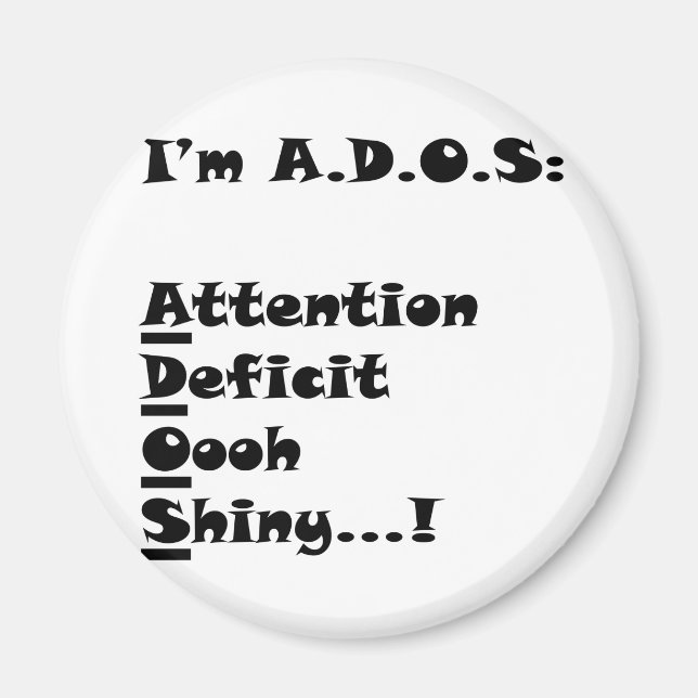 ADOSRectangle Magnet (Front)