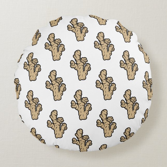Adraka Round Pillow (Front)