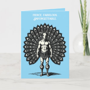 Adramelech The Peacock Chancellor Card
