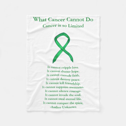 Adrenal Cancer Awareness Ribbon Soft Chemo Blanket