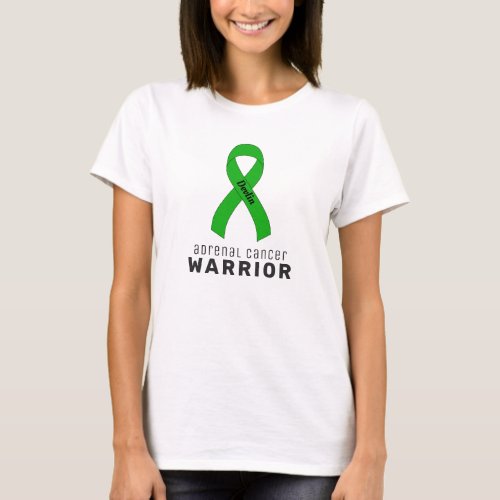 Adrenal Cancer Warrior White Womens T_Shirt