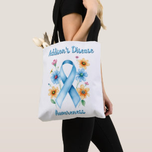 Adrenal Insufficiency Addison's Disease Awareness Tote Bag