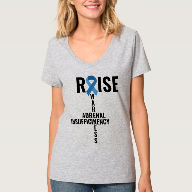 Adrenal Insufficiency Awareness T-Shirt (Front)