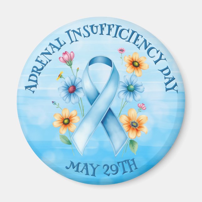 Adrenal Insufficiency Day - May 29th Magnet (Front)