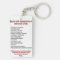 adrenal insufficiency key chain 2 sided