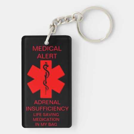 Adrenal Insufficiency Keychain