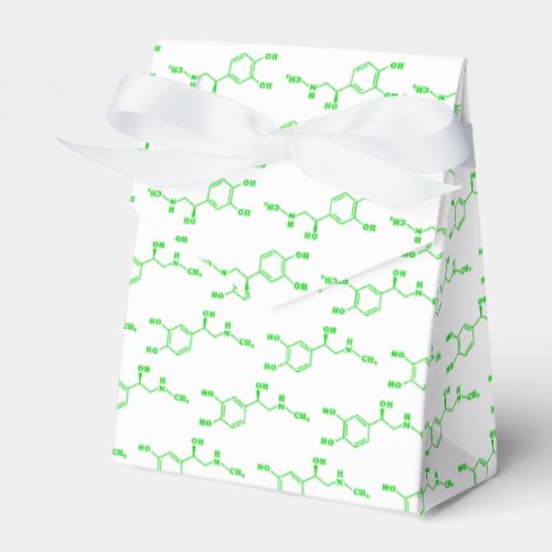 Adrenaline Molecular Chemical Formula Favor Boxes