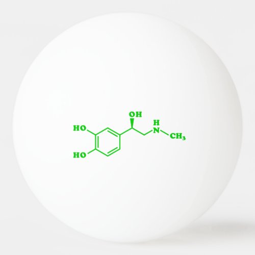 Adrenaline Molecular Chemical Formula Ping Pong Ball