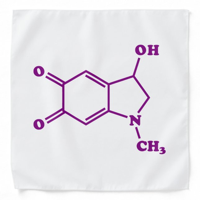 Adrenochrome Molecular Chemical Formula Bandana (Front)