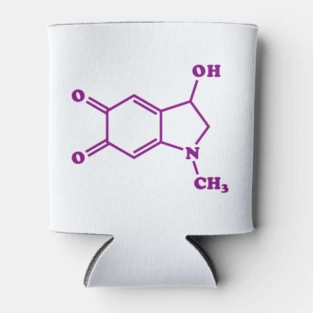 Adrenochrome Molecular Chemical Formula Can Cooler (Front)