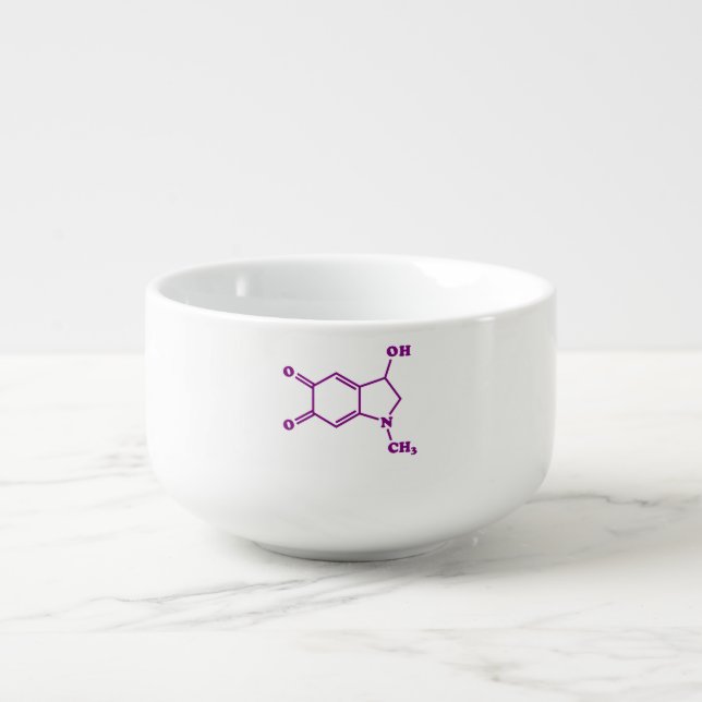 Adrenochrome Molecular Chemical Formula Soup Mug (Front)