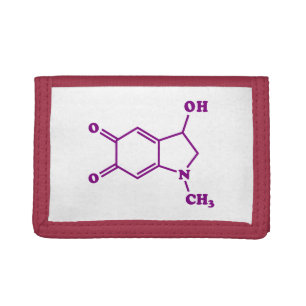 Adrenochrome Molecular Chemical Formula Trifold Wallet