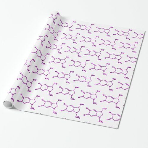Adrenochrome Molecular Chemical Formula Wrapping Paper