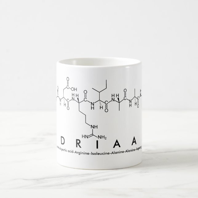 Adriaan peptide name mug (Center)