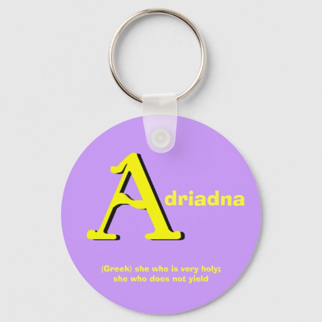Adriadna Keychain (Front)