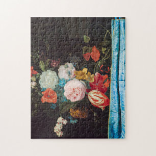 Adriaen Van Der Spelt - Still Life With A Flower Jigsaw Puzzle