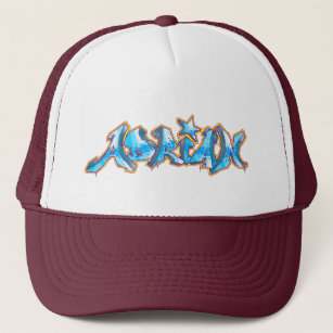 ADRIAN Graffiti Name - Trucker Hat