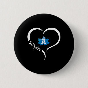 Adrian Maples Logo Half Heart Slogan Hs  Button