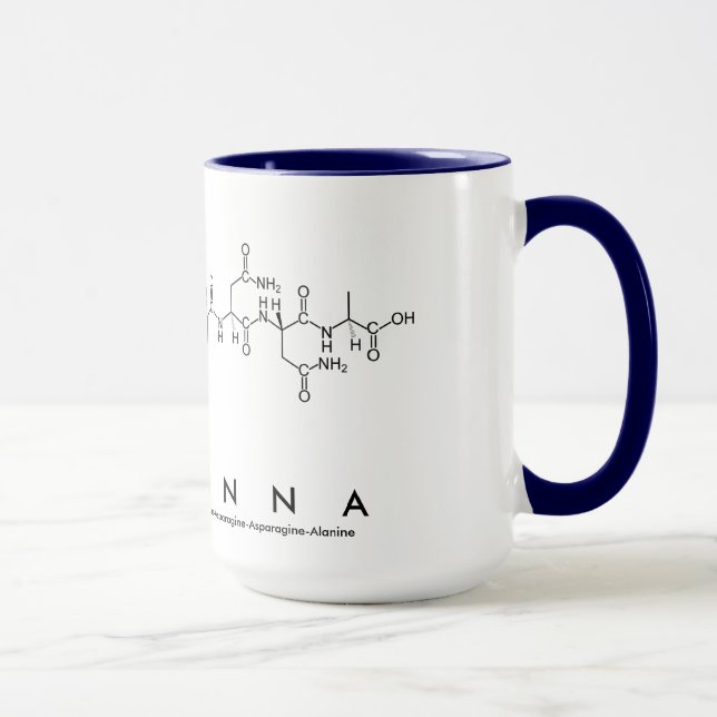 Adrianna peptide name mug (Right)