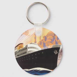 Adriatica Line Keychain