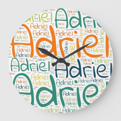 Adriel Large Clock