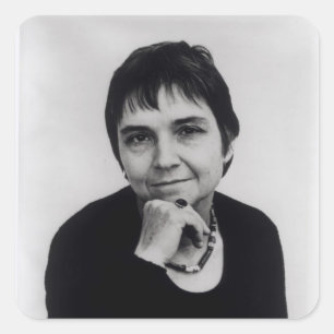 Adrienne Cecile Rich , 1970s Square Sticker