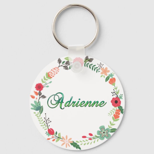 Adrienne Keychain (Front)