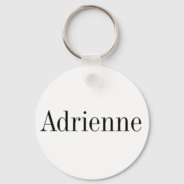 Adrienne Name Keychain (Front)