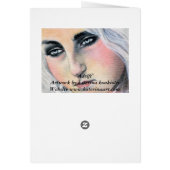 Adrift Mermaid Card (Back)