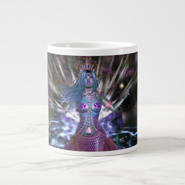 Adry the Soul Whisperer  Giant Coffee Mug (Front)