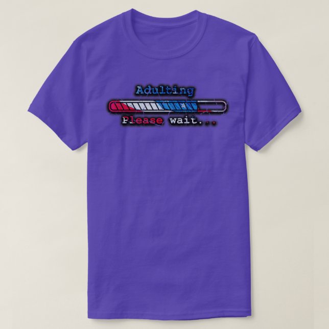 Adult 18th Birthday for 18 Years Old Girls Boys T-Shirt (Design Front)