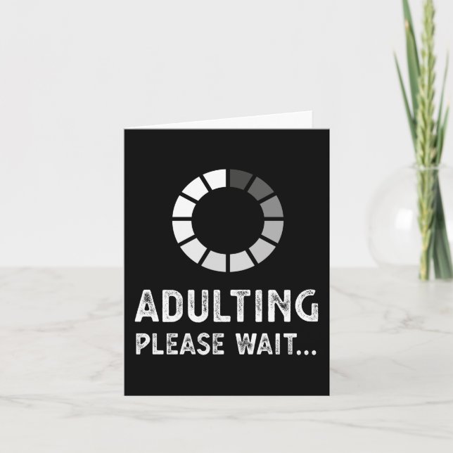 Adult 18th Birthday Gift Ideas for 18 Years Old Gi Card (Front)
