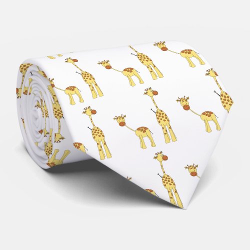 Adult and Young Giraffe Neck Tie