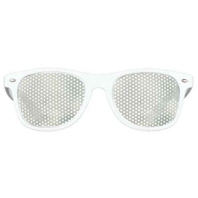 adult aviator party shades white customize (Front)