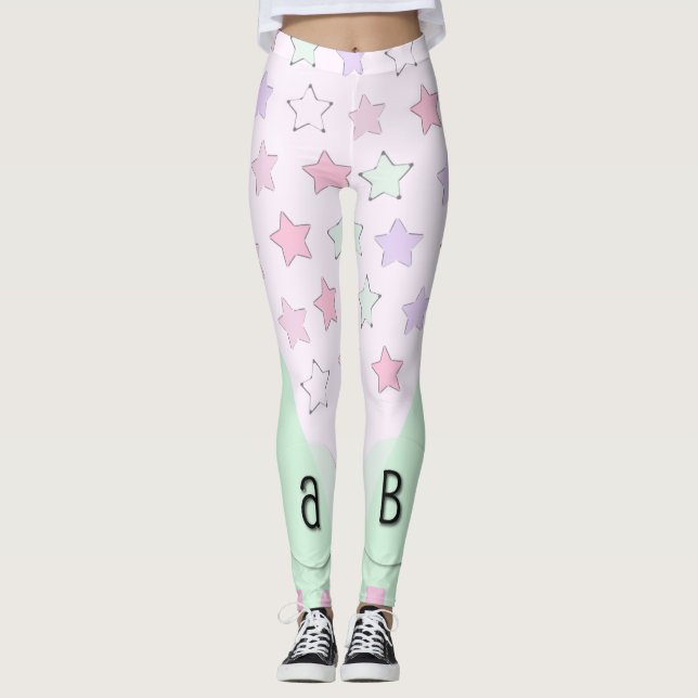Adult Baby Star Leggings/ ABDL / Baby 4 Life Leggings (Front)