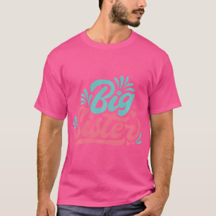 Adult Big Sister Finally For Girls Gender Reveal T-Shirt