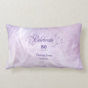 Adult Birthday Gift Pillow by Walnut_Creek at Zazzle