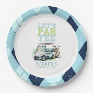 Adult Birthday Partee Golf Personalized