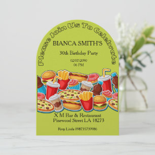 Adult Birthday Party Invitation