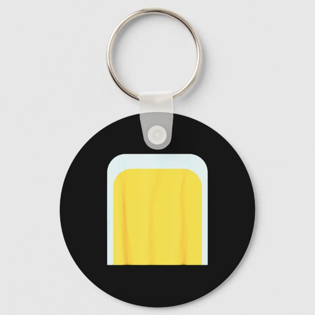 Adult Blue Heeler Dog Halloween Costume 2025 Dad M Keychain (Front)