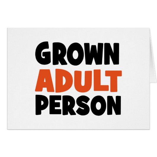 adult cards (Front Horizontal)