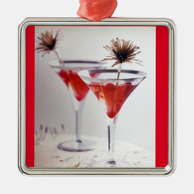 **ADULT "CHEERS" COOL** CHRISTMAS ORNAMENT (Front)