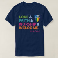 Adult Color Welcome Pride + Episcopal Pride Shield