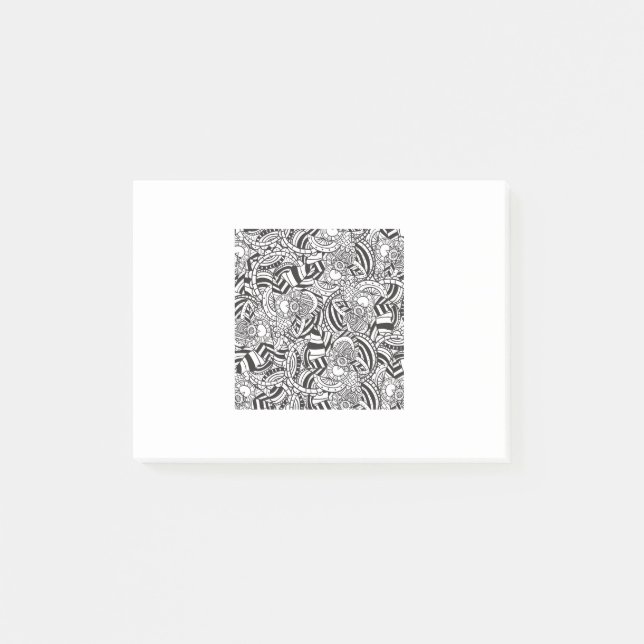 Adult coloring book post-it notes (Front)