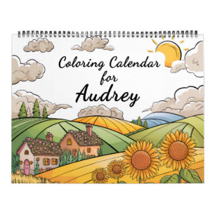 Adult Coloring Calendar