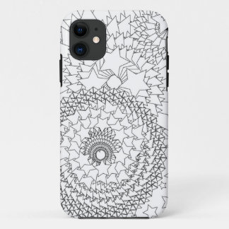 Adult Coloring Geometric Design iPhone 11 Case