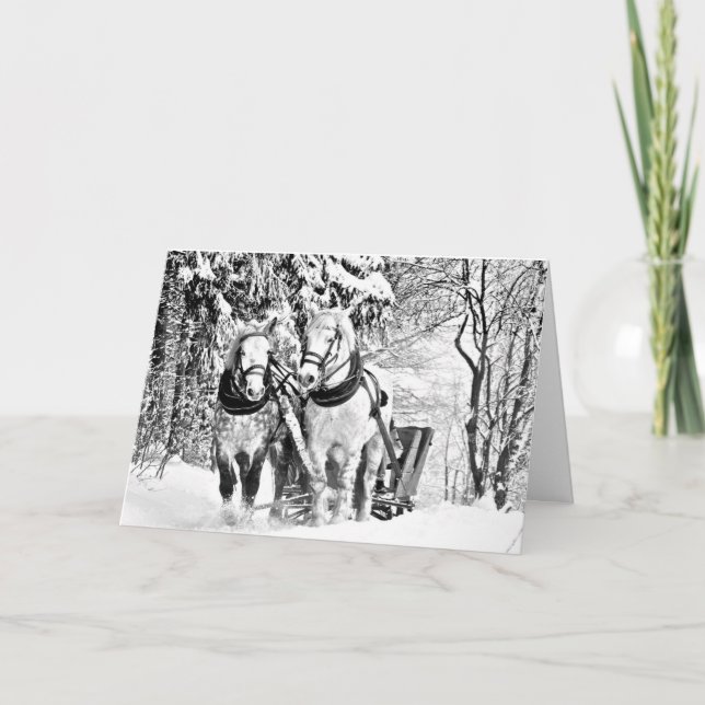 Adult Coloring: Merry Christmas Card (Front)